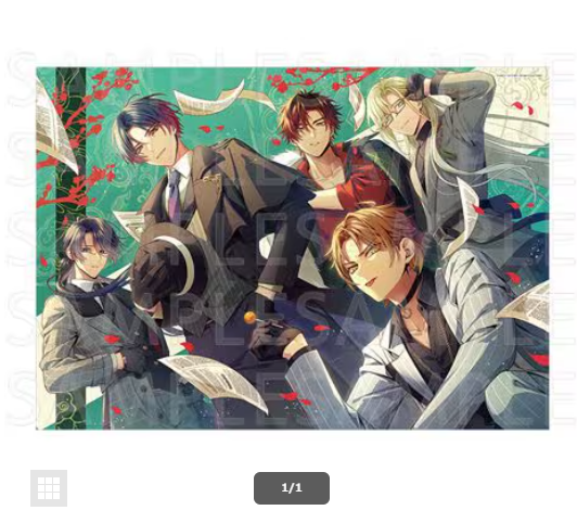 [代購][預訂] OTOMATE MARKET 乙女道士 布POSTER