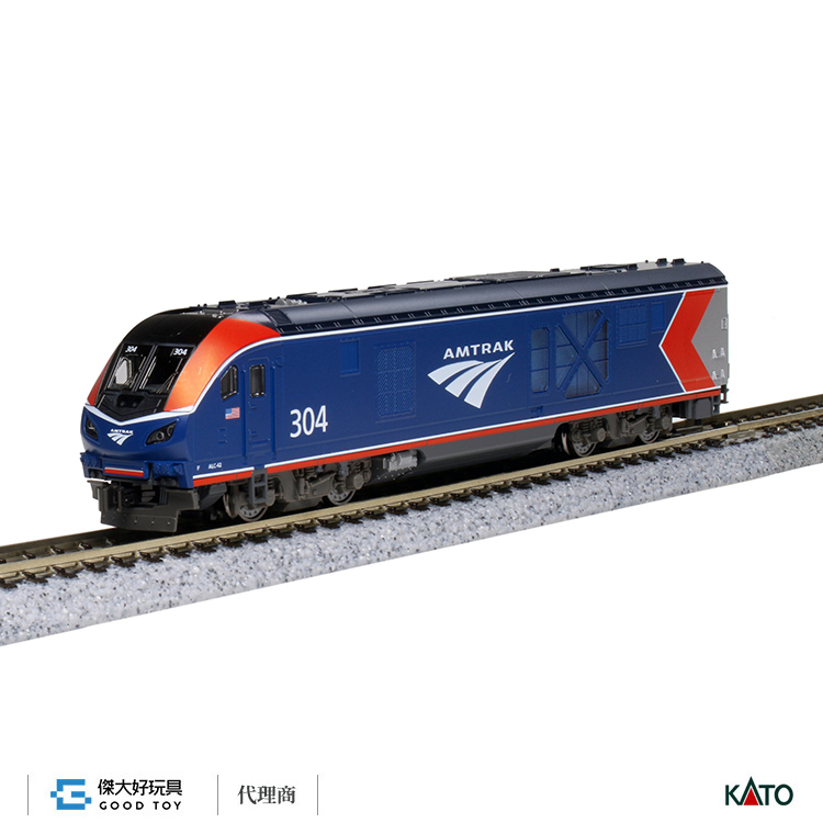 KATO 176-6053 柴油機關車 ALC-42 Charger Amtrak Phase VI #304