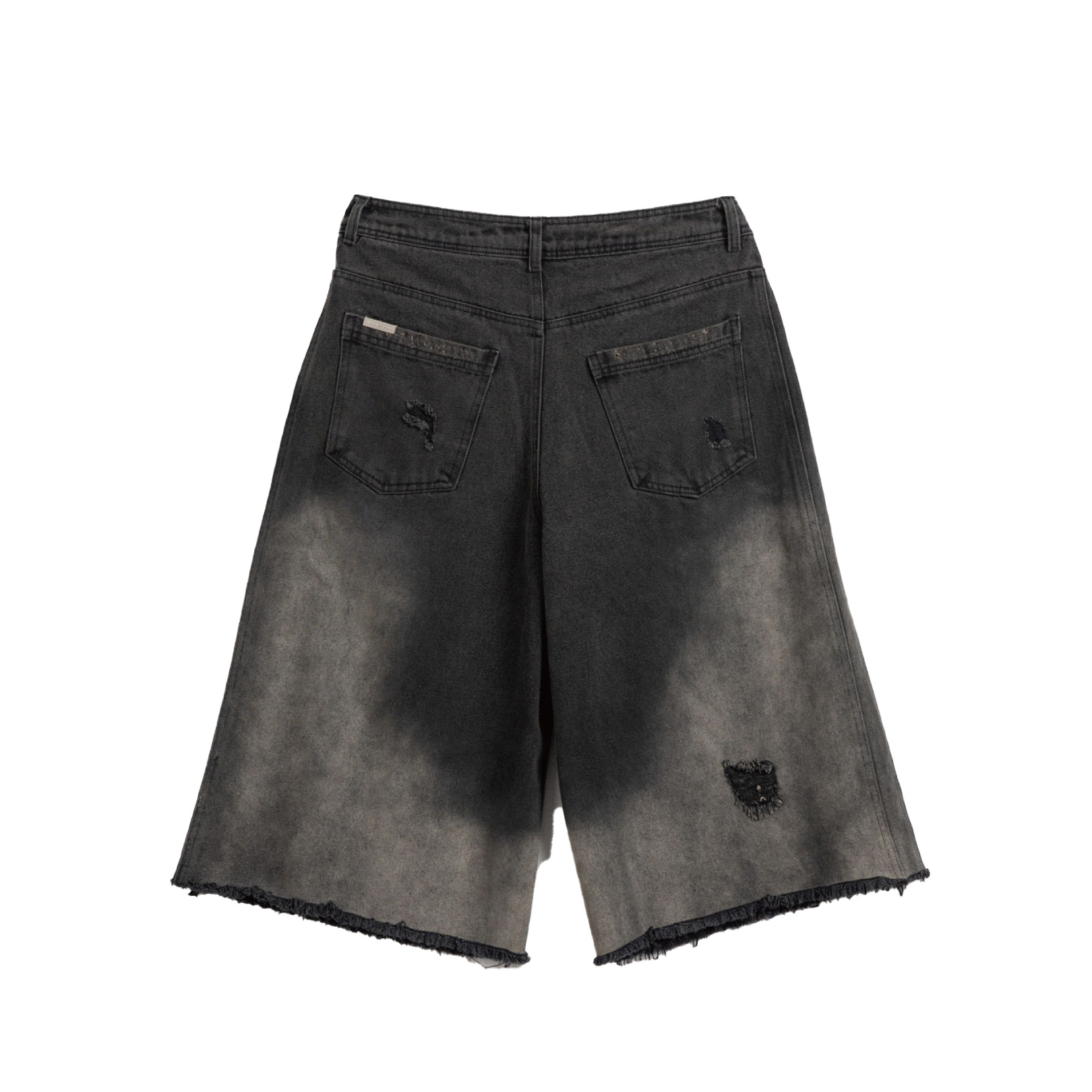 【車庫服飾】KILLASYSTEM DAMAGE WASHED DENIM SHORTS
