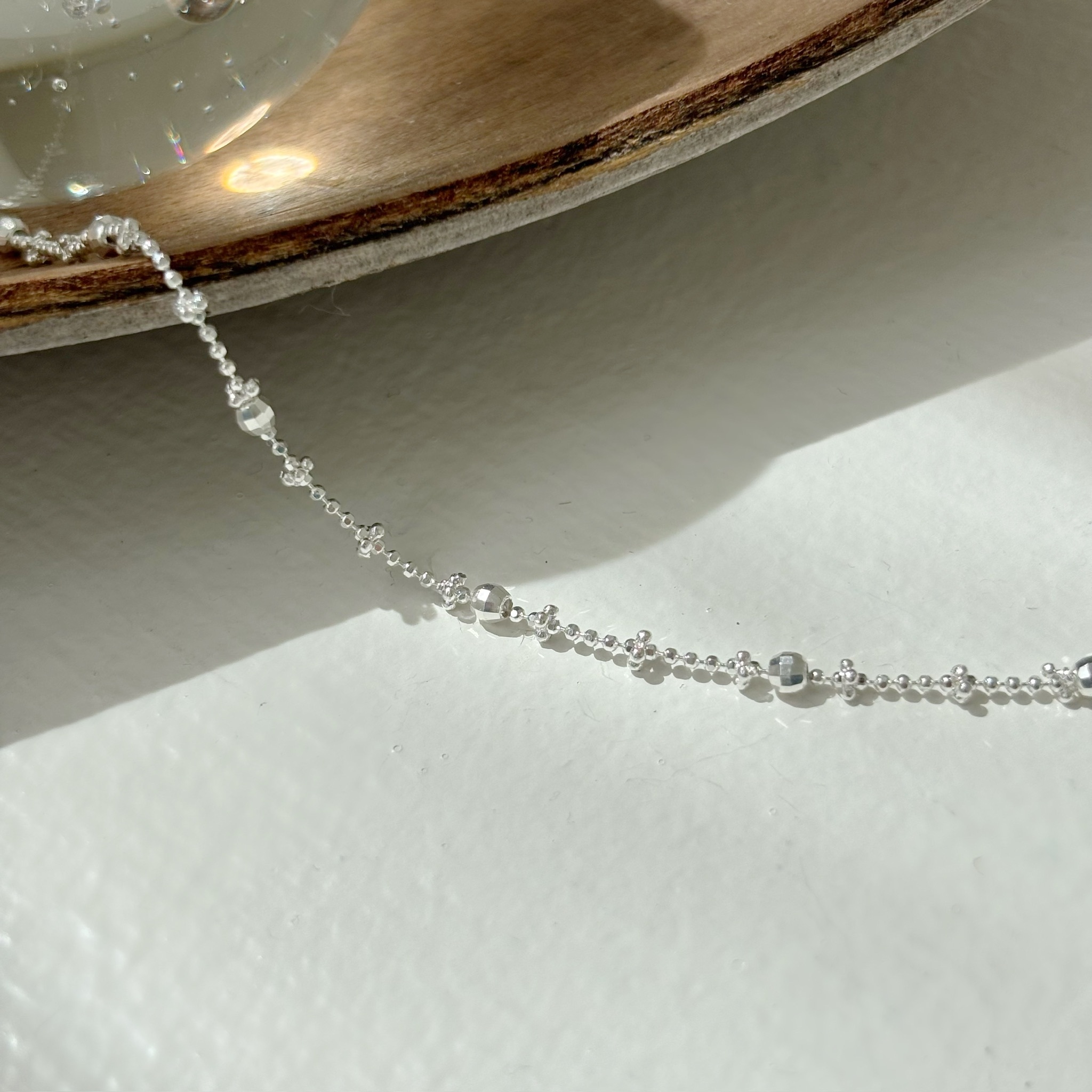 碎花可調式手鍊