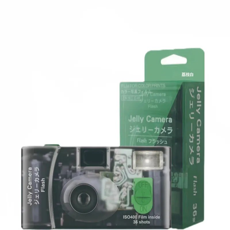 "代購" FUJIFILM JELLY CAMERA 果凍底片相機 透明殼