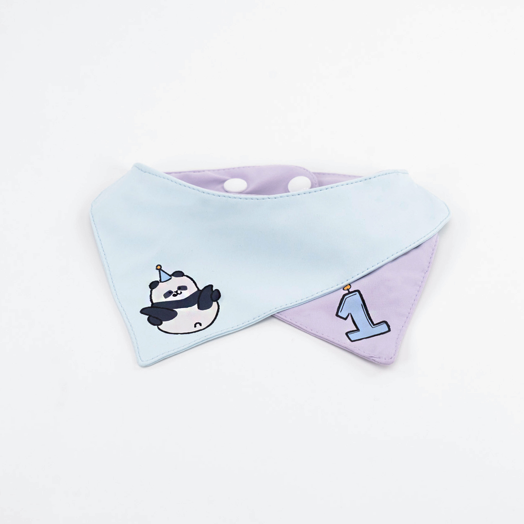 Ocean Park Panda 1st Birthday Cooling Bandana