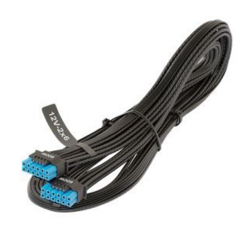 Seasonic 海韻 ATX3 12V-2X6 90度模組線 黑色