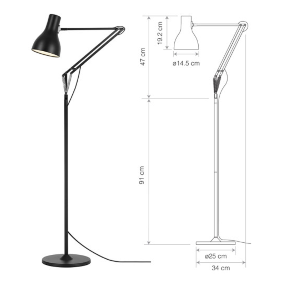 Type 75 立燈（多款顏色）