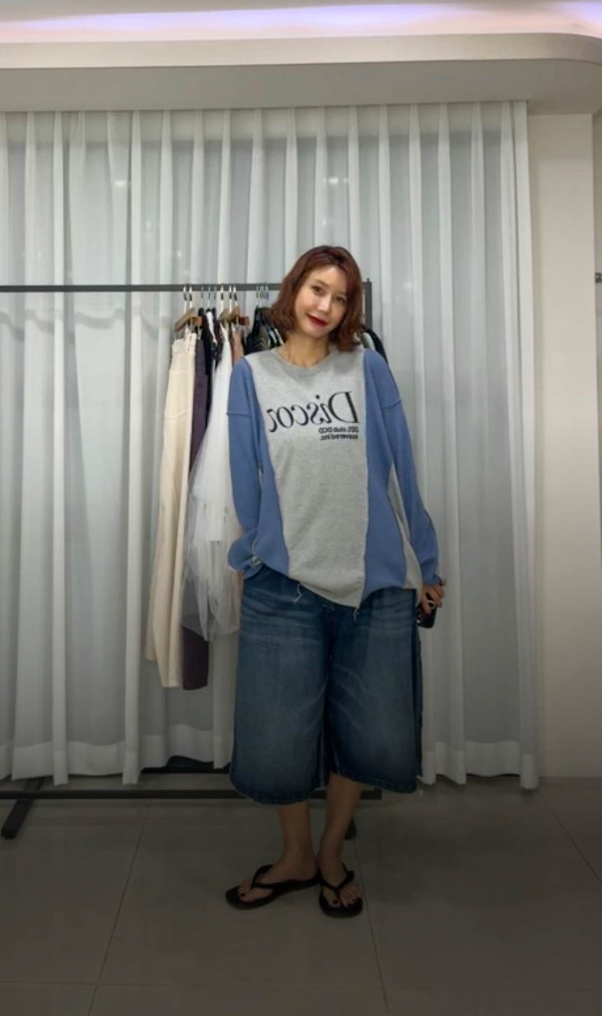 🥰PM_K2815  ▶️Discos上衣 👉B:142cm L:72cm
