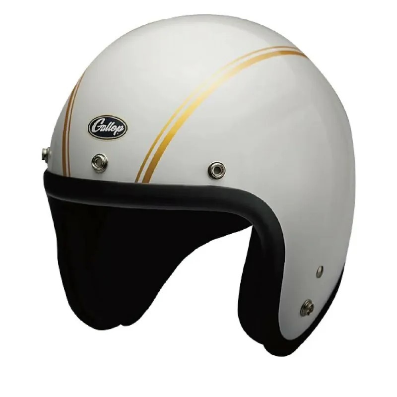 GALLOP BIJIN SERIES HELMET 美人系【白色】 3/4罩式