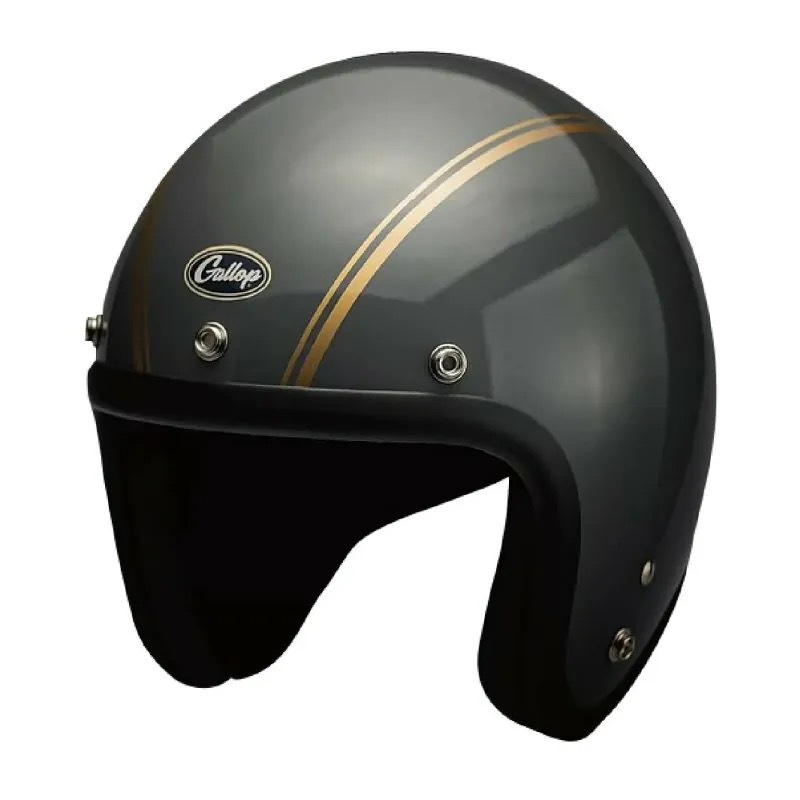 GALLOP BIJIN SERIES HELMET 美人系【水泥灰】 3/4罩式