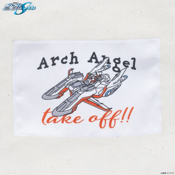 236166 Pbandai 預訂 2025/12月 機動戦士ガンダムSEED　ゆる手書き風デザイン　アークエンジェル　巾着