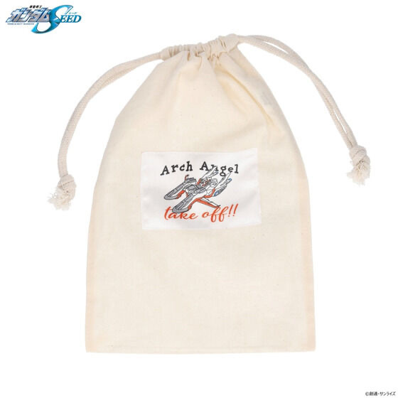 236166 Pbandai 預訂 2025/12月 機動戦士ガンダムSEED　ゆる手書き風デザイン　アークエンジェル　巾着