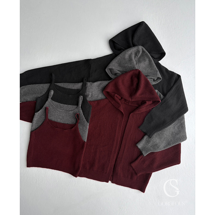 G3048「軟糯糯1+1細肩毛衣組」