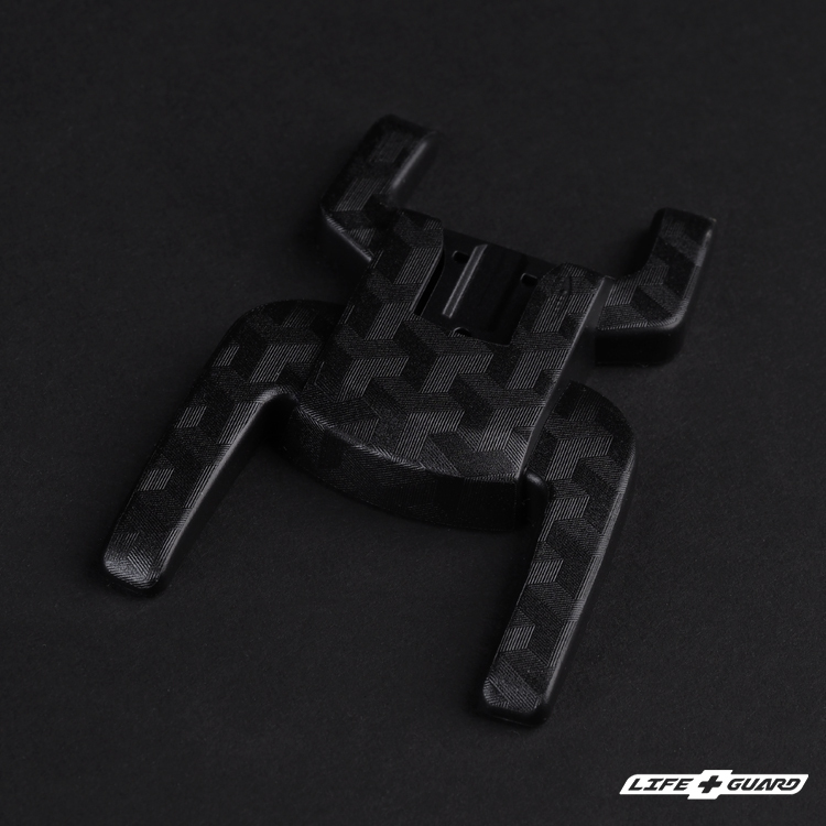 LIFE+GUARD 閃光燈貼膜安裝示意，適用 Godox V480