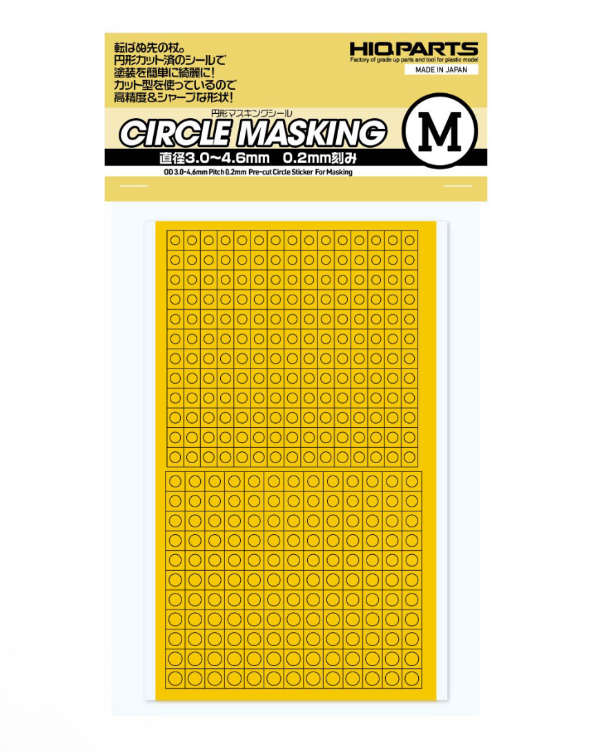 HIQPARTS CIRCLE MASKING S-XL