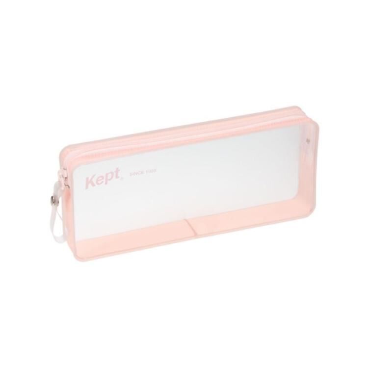 Raymay Kept長方形清晰筆盒/ 粉紅
