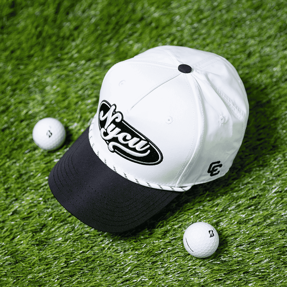 陽明交通大學 NYCU 高爾夫球帽 (黑白色)