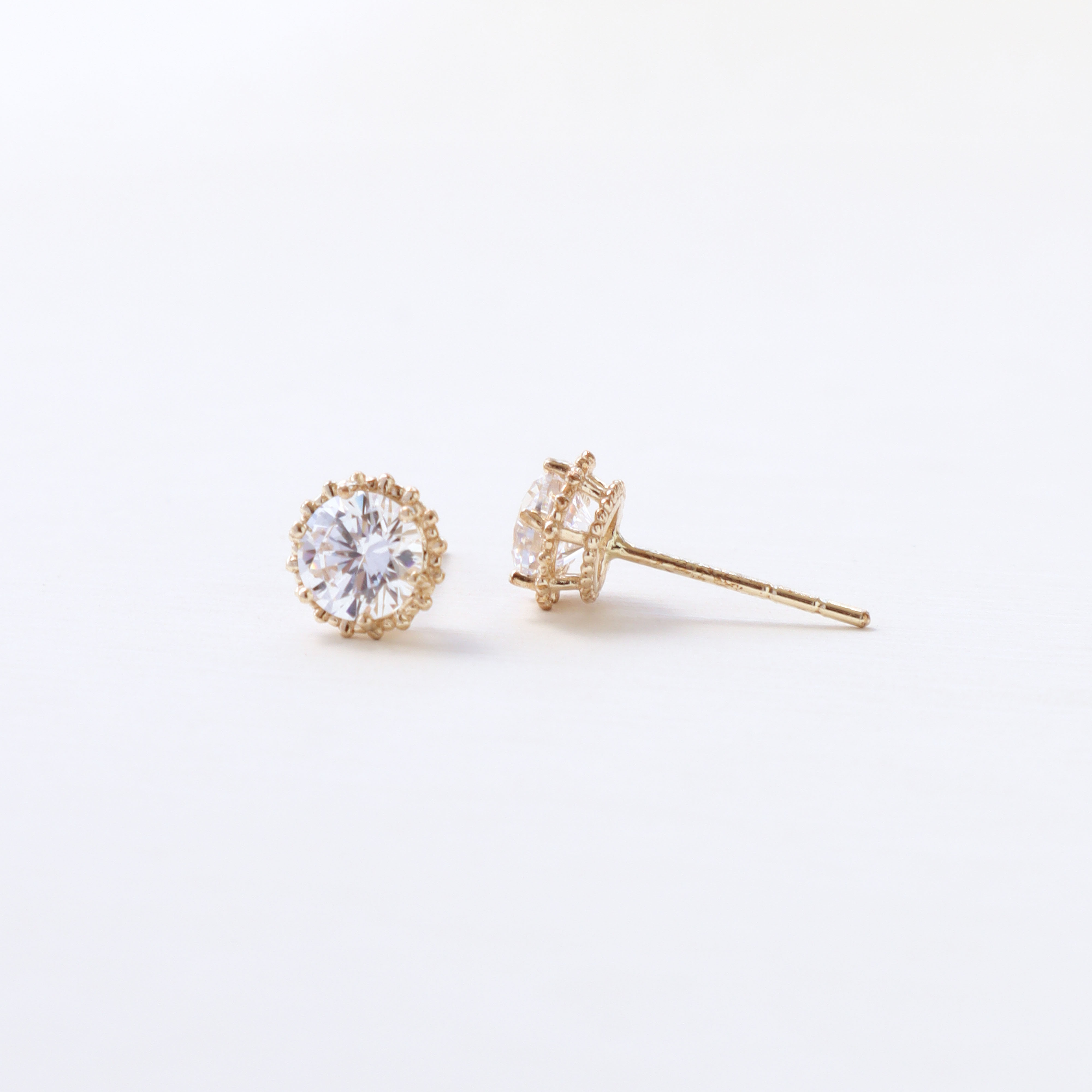 10K/陽光皇后耳環