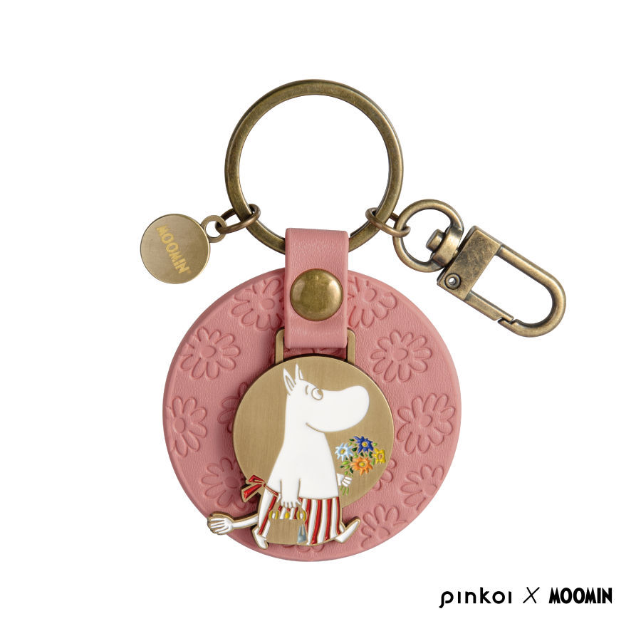 【Pinkoi × Moomin】レザーキーリング / ムーミンママ