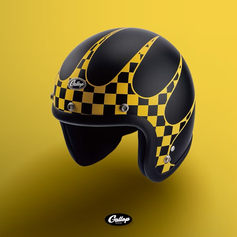 GALLOP P-51 Mustang戰鬥機【消光黃格】 3/4罩式