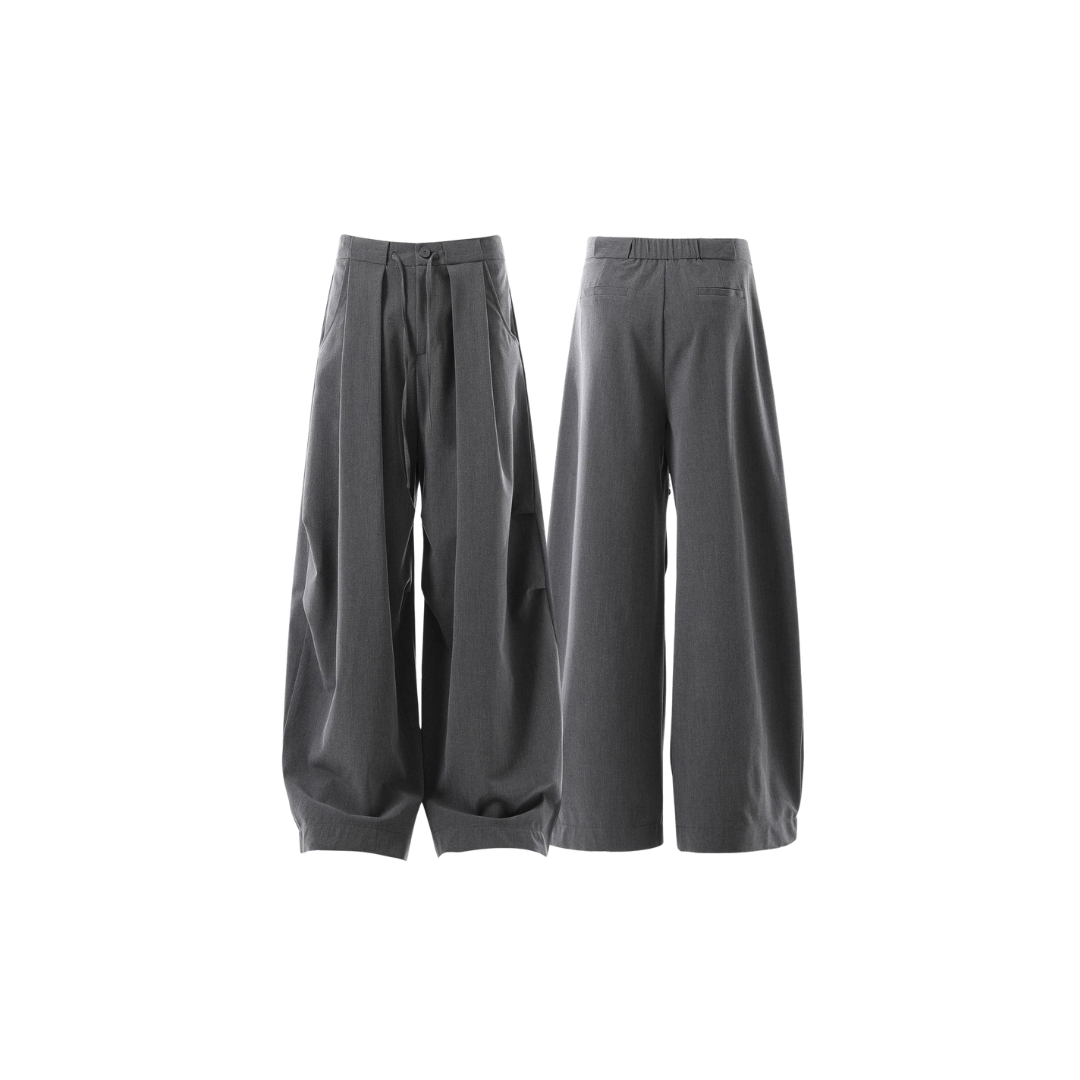 OurPick Wide Pleated Pants 寬版壓褶剪裁西裝褲