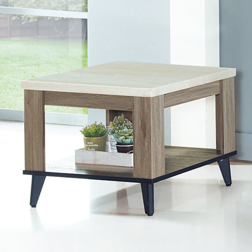 艾克森2尺仿石面小茶几/邊桌