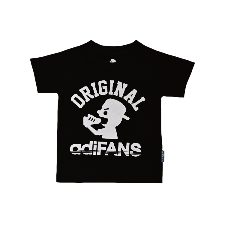【 adiFANS 孩童限定 原創設計 ORIGINAL 吃鞋人LOGO TEE 】