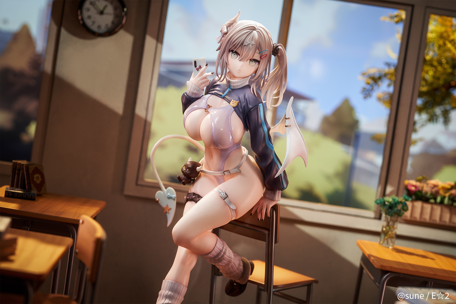 Silent Gal Succubus Shinomiya Yuki Illustrated by sune