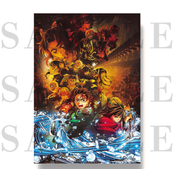 [代購][預訂] 鬼滅之刃 猗窩座再来 B5特殊印刷卡 第一彈 插畫