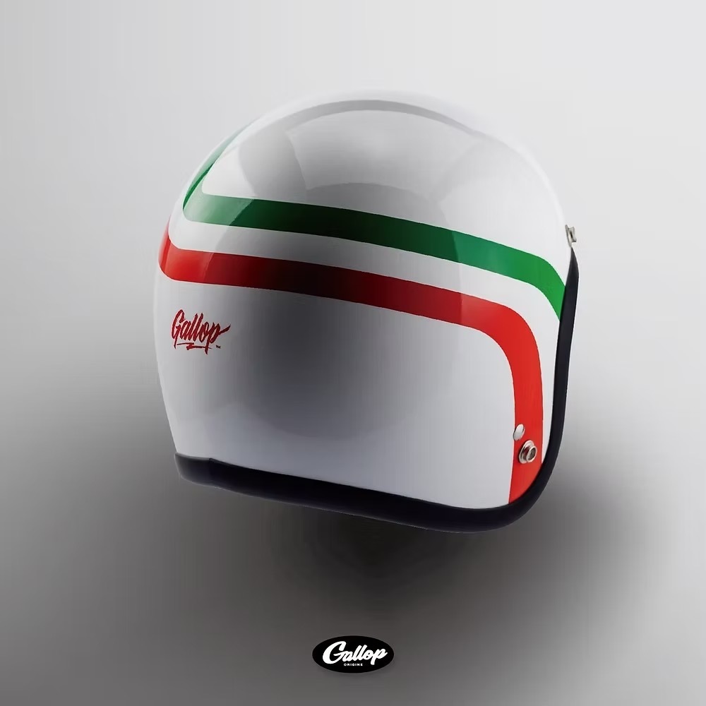 Gallop 夢想之途【白色】 3/4罩式