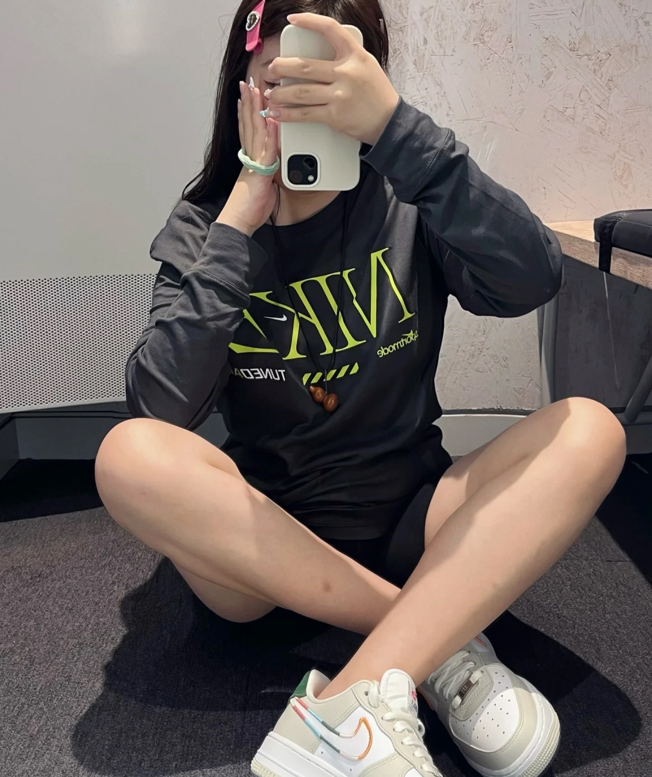 #預購 NIKE 針織透氣 汽車字體 薄長踢 FD1340-060