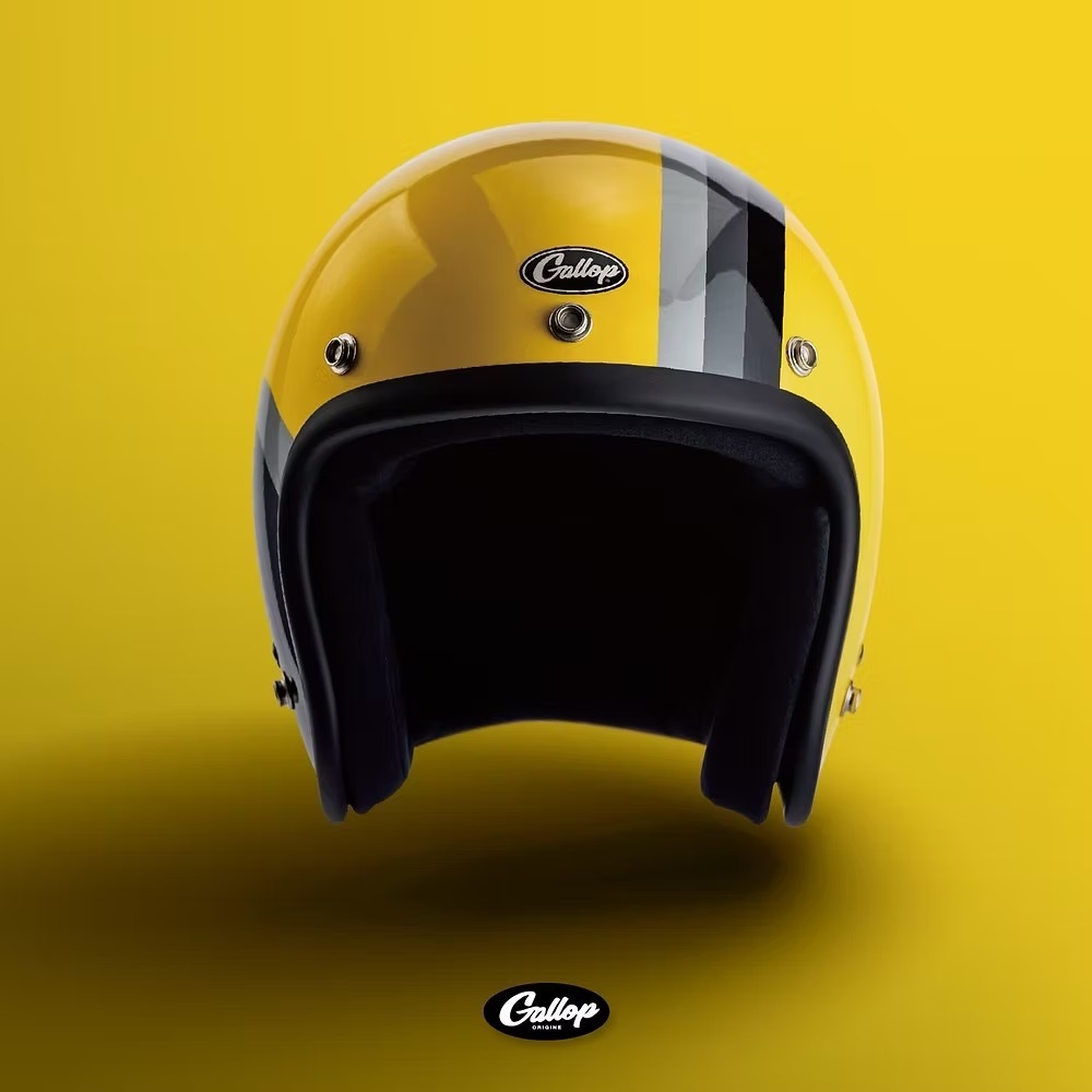 Gallop 夢想之途【黃色】 3/4罩式