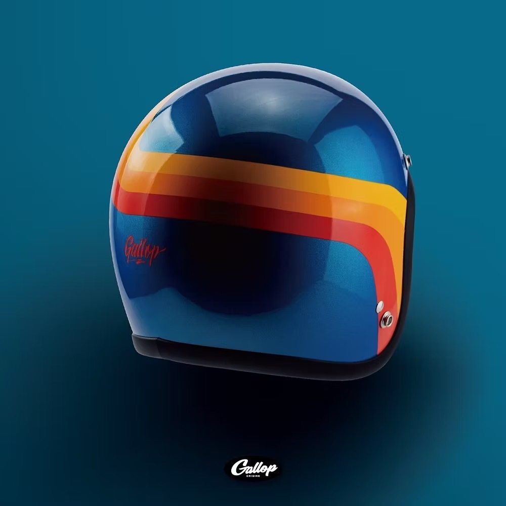 Gallop 夢想之途【藍色】 3/4罩式