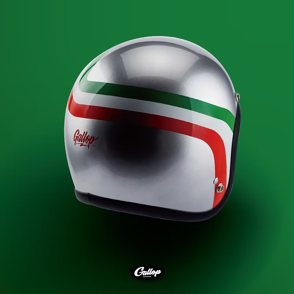 Gallop 夢想之途【銀色】 3/4罩式