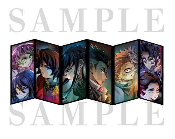 [代購][預訂] 鬼滅之刃 猗窩座再来 迷你屏風