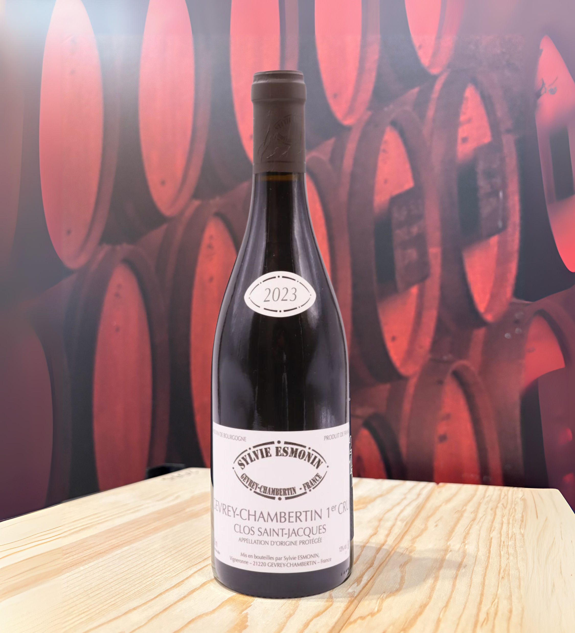 Sylvie Esmonin Gevrey Chambertin 1er cru Clos Saint Jacques 2023