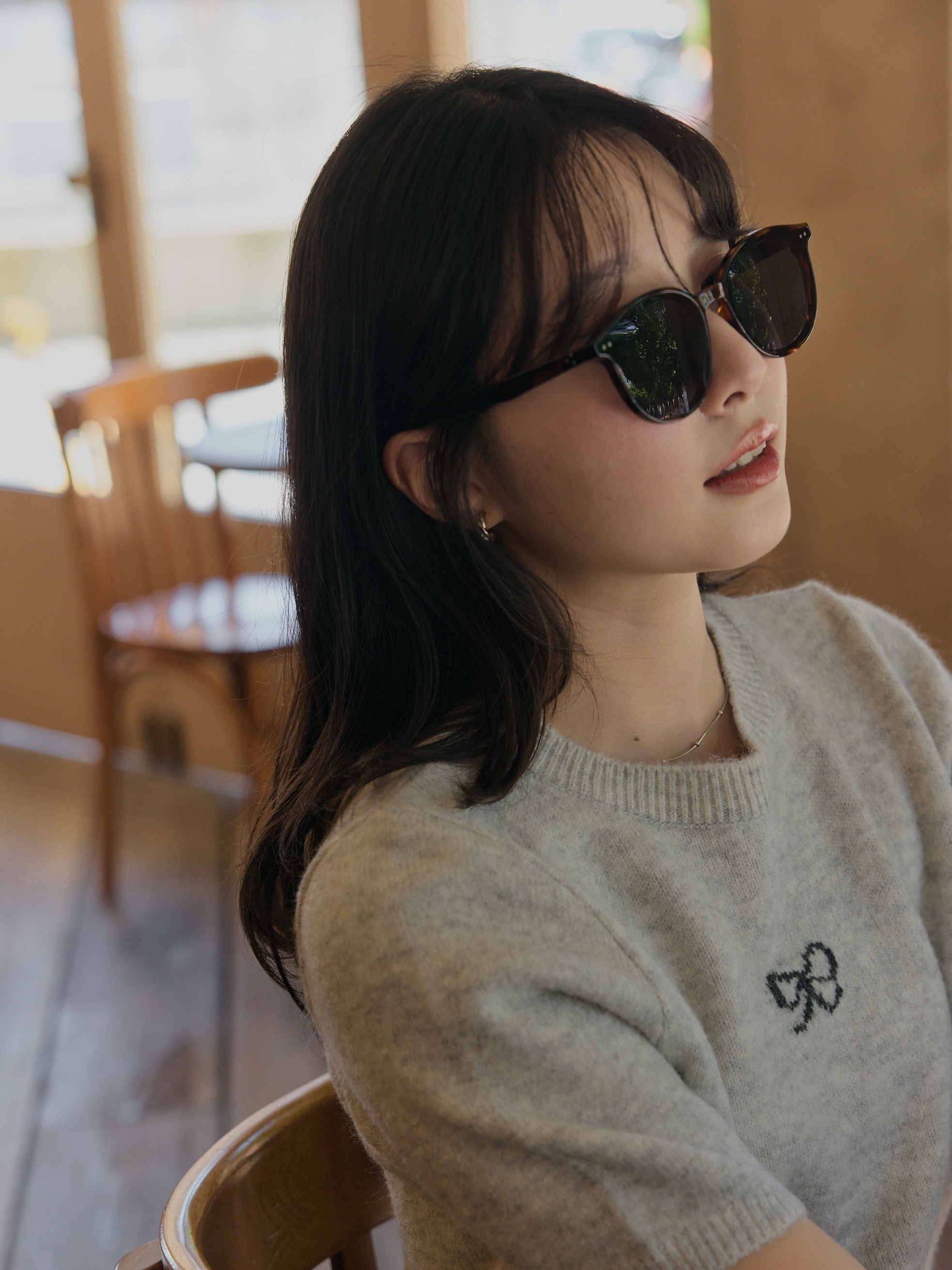 百搭方圓框小臉墨鏡