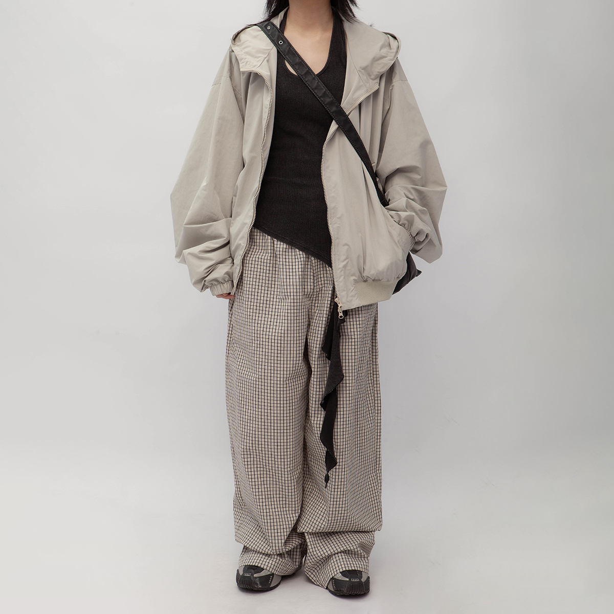 雙開拉鍊連帽外套(in stock)