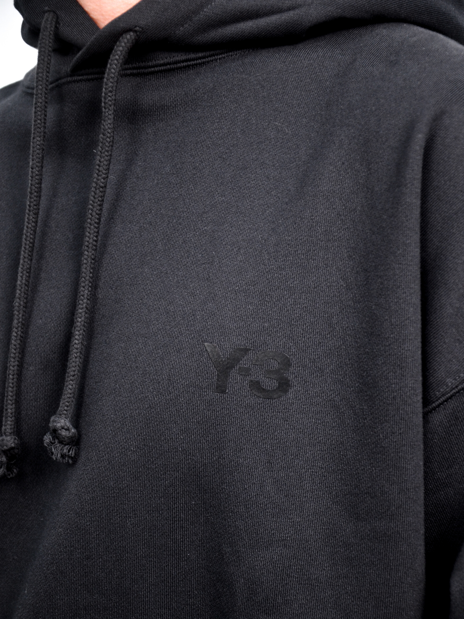 Y-3 Hoodie Black 經典帽T