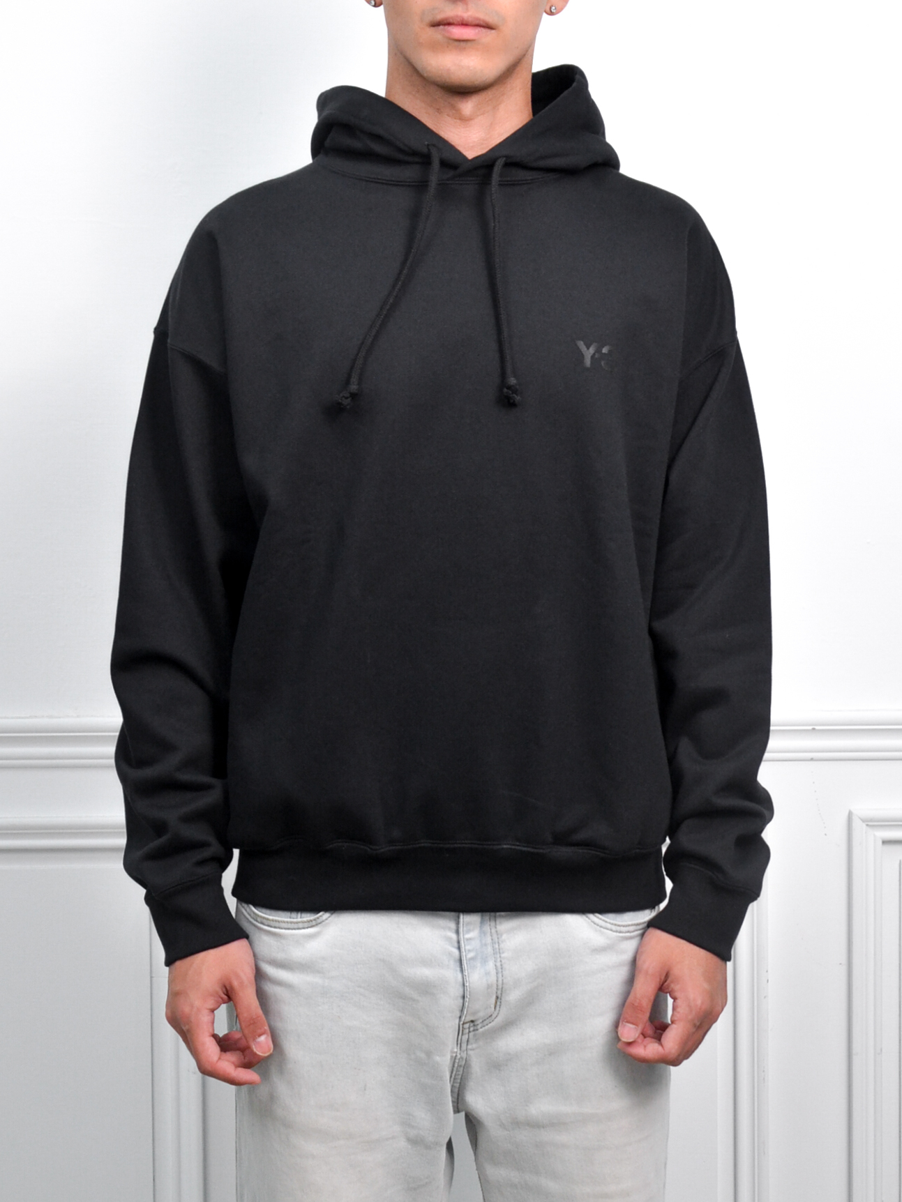 Y-3 Hoodie Black 經典帽T