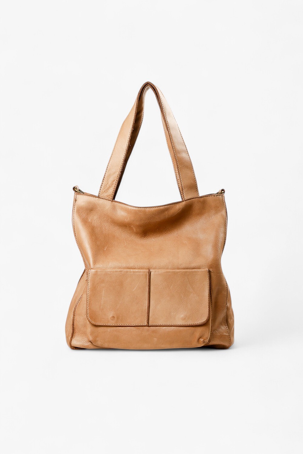 Market 口袋托特包 卡其