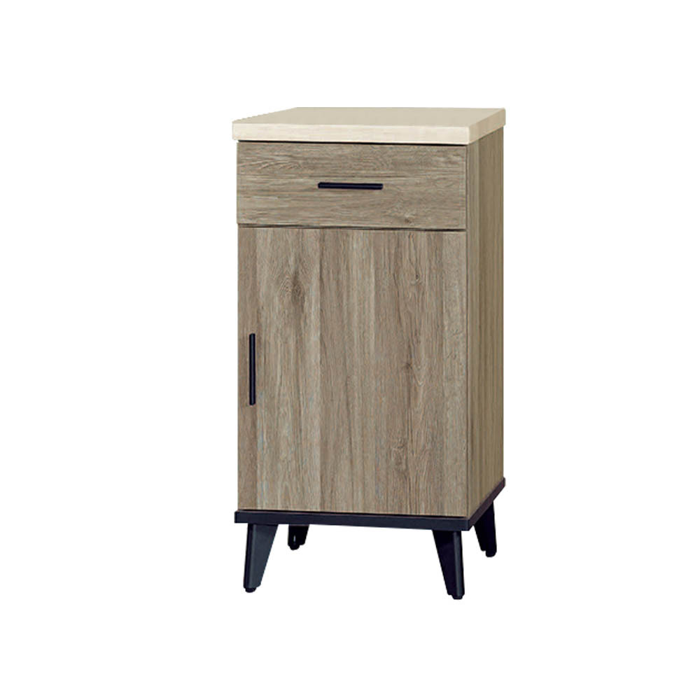 艾克森1.5尺仿石面收納餐櫃/碗盤櫃