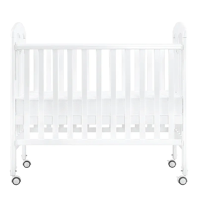 Baby Star Cozzi+ 嬰兒木床(兒童床版本)附有4”床褥 – 白色 / 歐洲櫸木