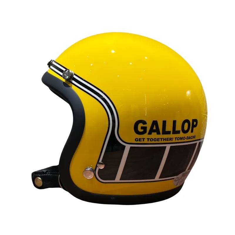 GALLOP MACH/馬赫【黃色】 3/4罩式