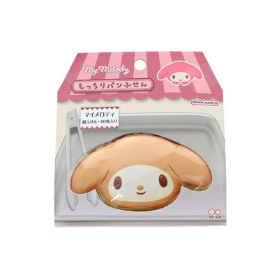 Melody 美樂蒂 Sanrio 三麗鷗 QQ 麵包造型 便利貼｜SUN STAR 日本