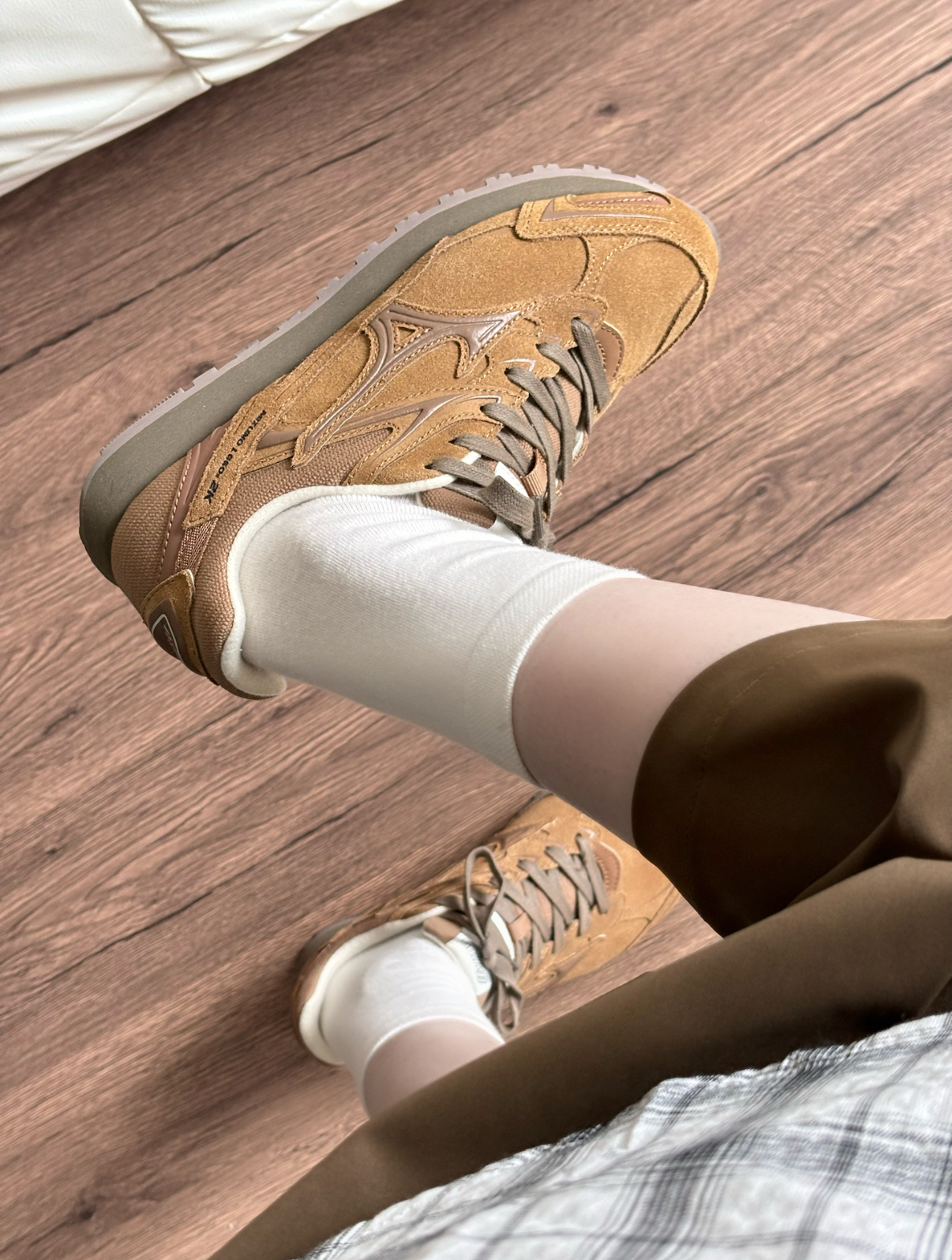 Mizuno LG 60S 2K 棕色 麂皮 復古 慢跑鞋 老爹鞋 D1GH242102/預購