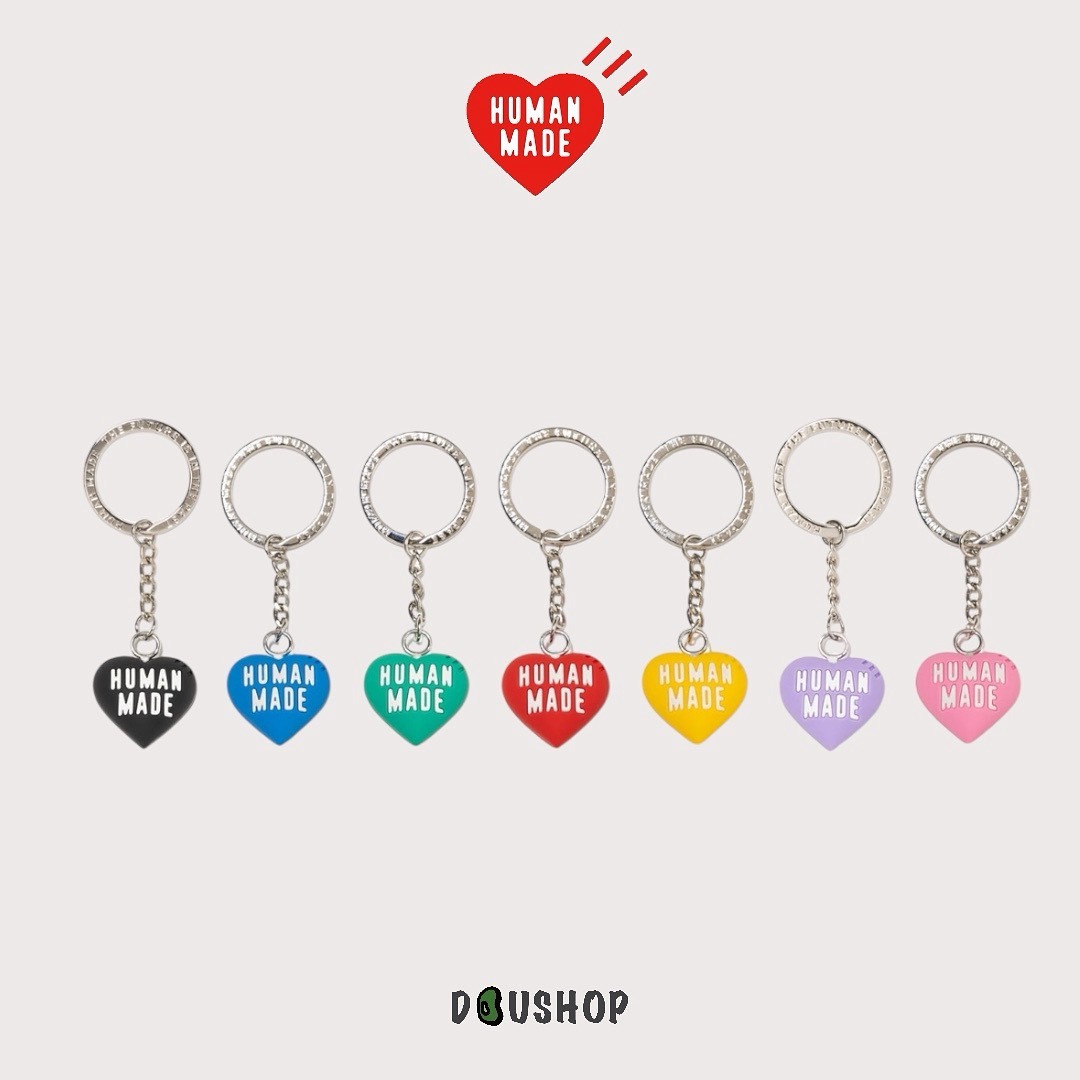 HUMAN MADE HEART RUBBER KEY CHAIN 愛心 立體 鑰匙圈