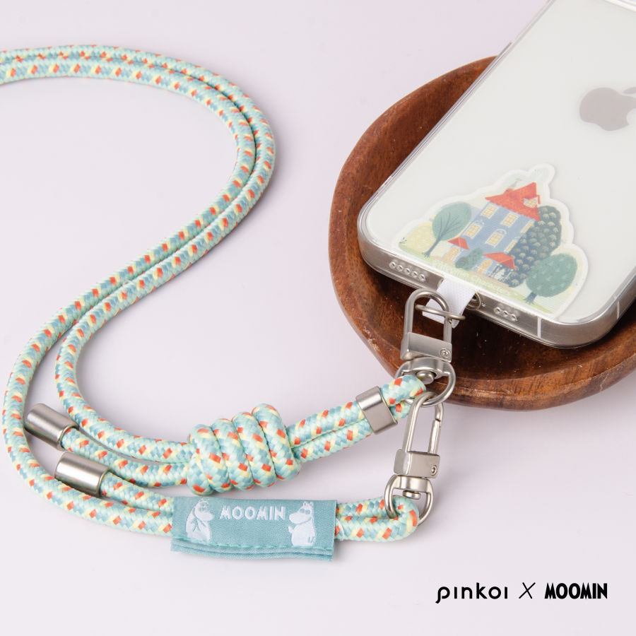 【Pinkoi × MOOMIN】ムーミン スマホショルダークリップセット「MOOMIN HOUSE」