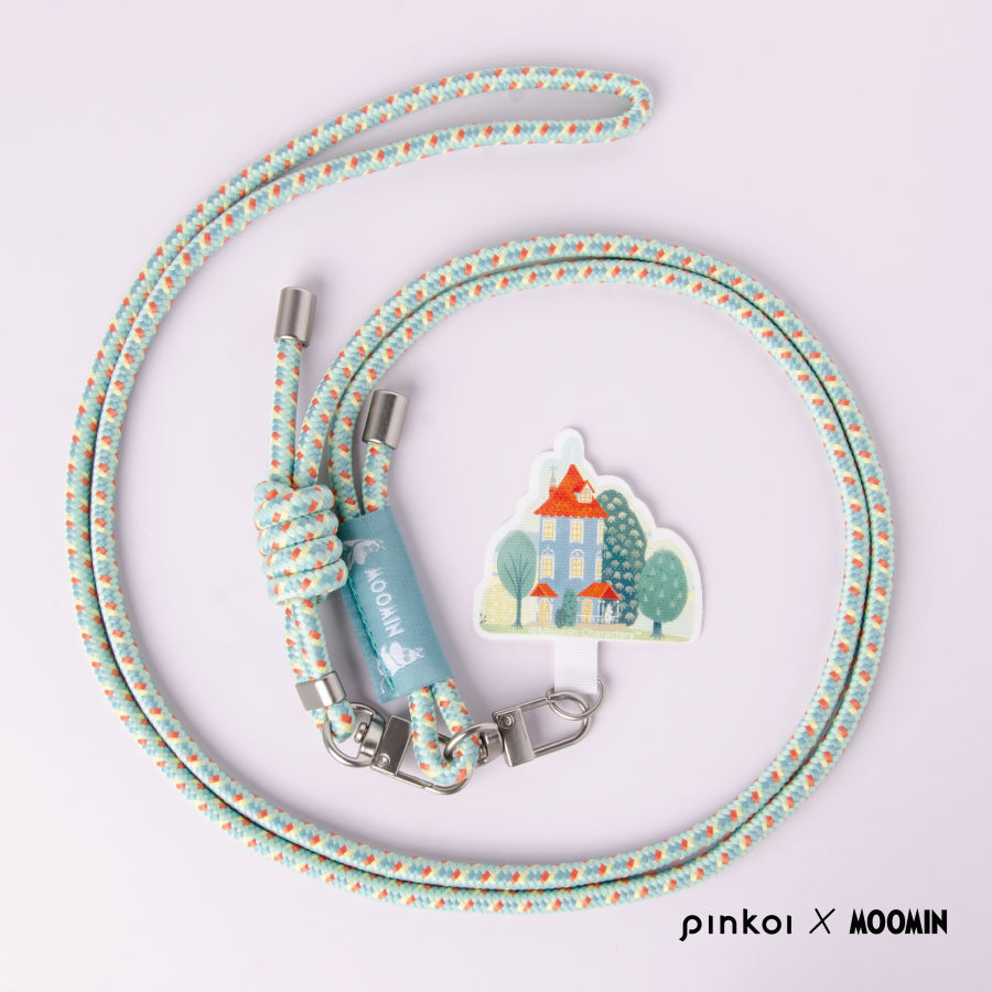 【Pinkoi × MOOMIN】ムーミン スマホショルダークリップセット「MOOMIN HOUSE」