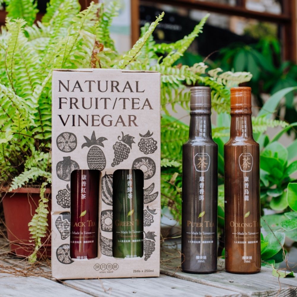 (箱購) 花果醋&康普茶醋禮盒_2瓶(250ml)X6盒/14盒_口味任選