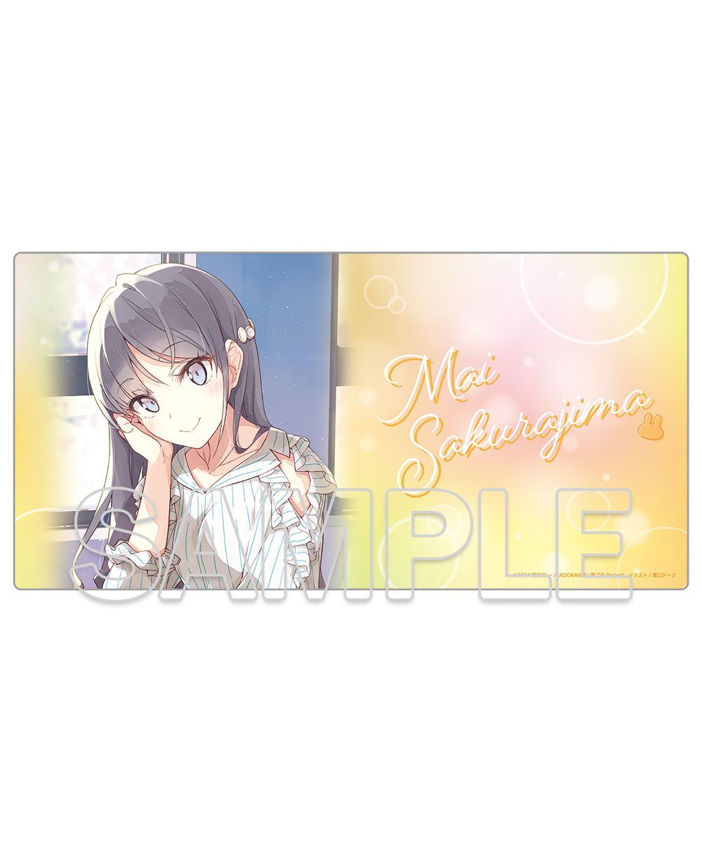 預購-動畫『青春豬頭少年不會夢到聖誕服女郎』製作決定視覺 特製桌墊【日本進口精品】