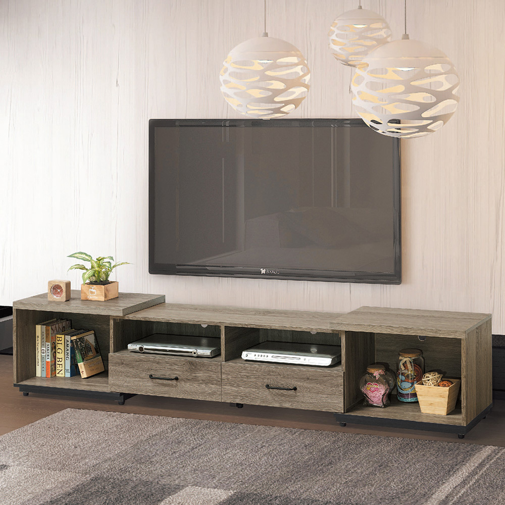 安迪4尺伸縮電視櫃/長櫃