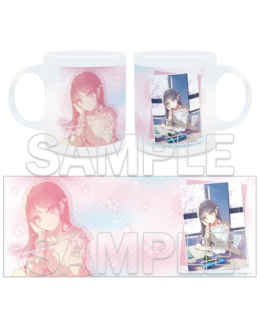 預購-動畫『青春豬頭少年不會夢到聖誕服女郎』製作決定視覺 馬克杯【日本進口精品】